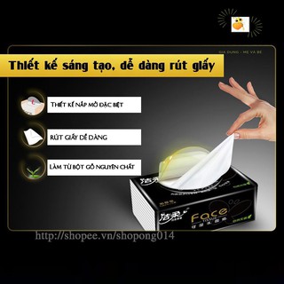 Combo 10 gói giấy ăn + 10 cuộn GVS C&S đen
