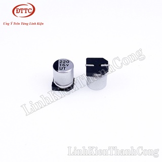 Bộ 20 Chiếc Tụ Nhôm 220uF 16V 6.3x7.7mm