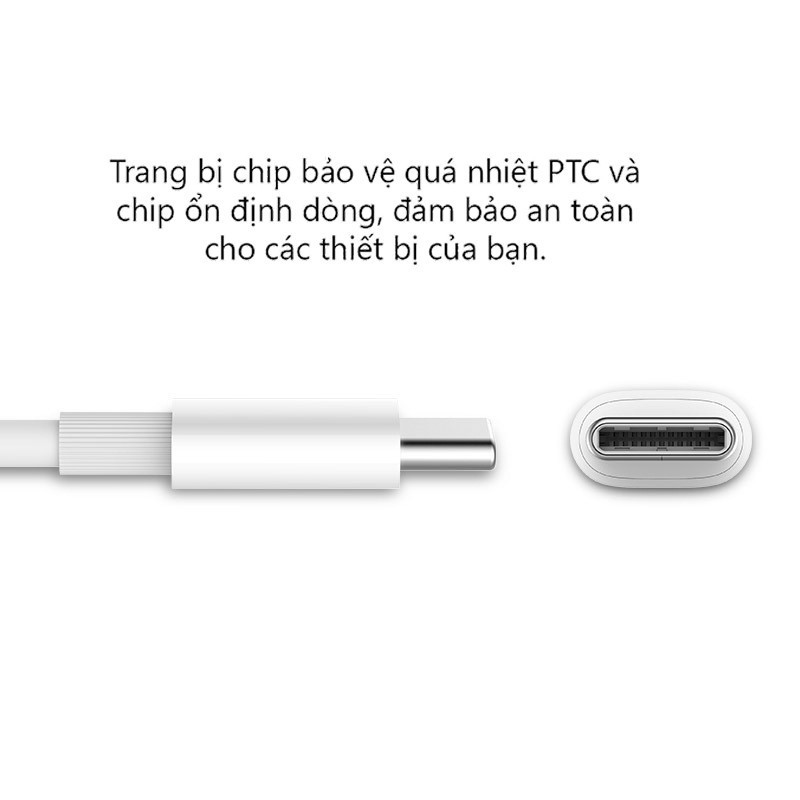 Dây Cáp Type C to Type C ZMI AL307/AL307E, Dòng Điện 3A, Dài 1m