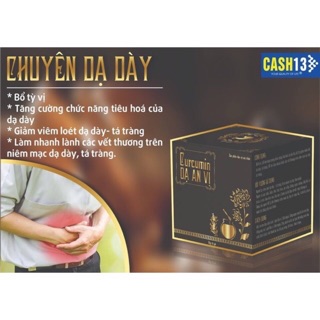 Curcumin DẠ AN VỊ - giải quyết các vấn đề về dạ dày, tá tràng