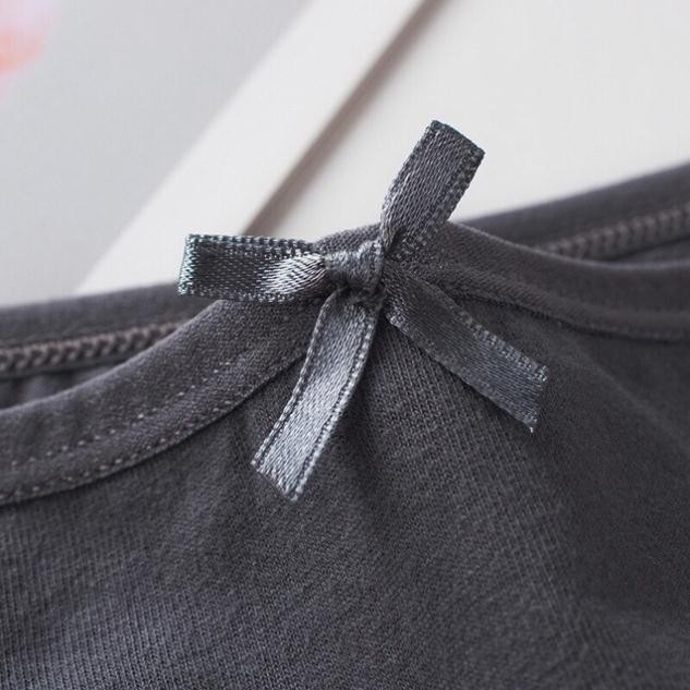 Quần Lót Nữ Cotton Basic Cạp Nơ 012..