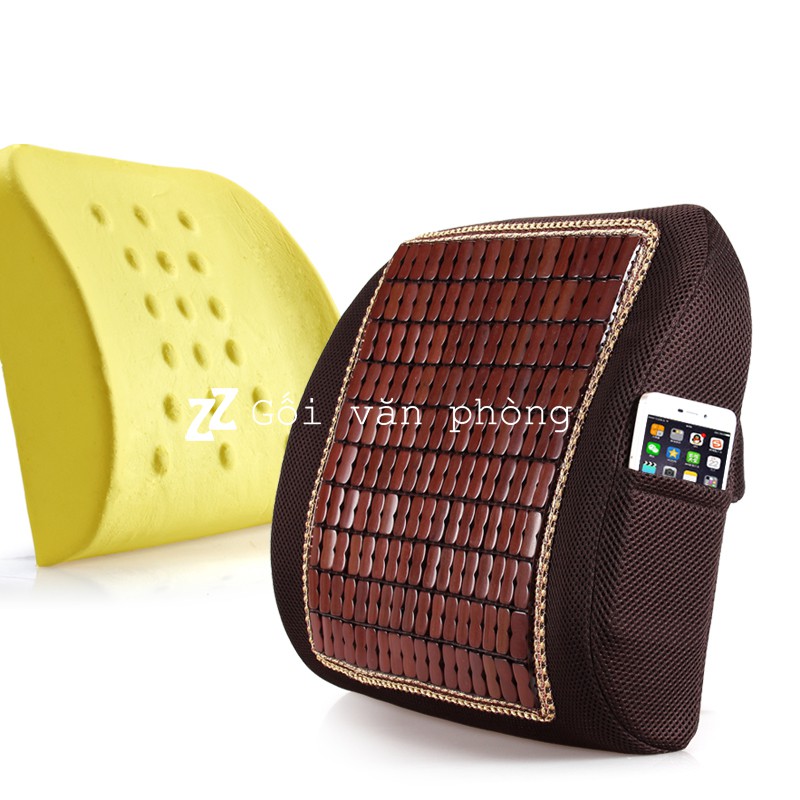 Đệm tựa lưng ghế văn phòng, ô tô mắt trúc ZURI PILLOW GTL-03