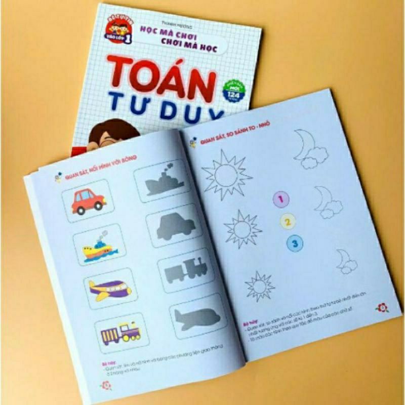 Sách - Toán tư duy dành cho bé 4 - 6 tuổi