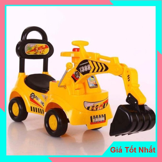 XE CẦN CẨU CHÒI CHÂN 4 BÁNH TẬP ĐI CHO BÉ TỪ 1 ĐẾN 5 TUỔI CỠ TO 1388