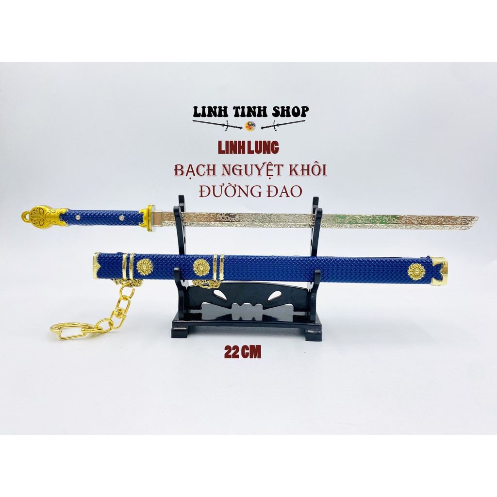 Móc khóa Linh Lung Kiếm Hiệp Bạch Nguyệt Khôi Đường