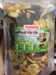 2KG TRÁI CÂY SẤY VỤN