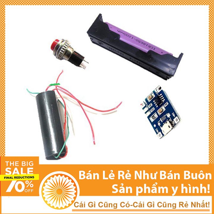 Bộ Linh Kiện Lắp Ráp Tăng Áp 400KV - Kích Điện Cao Áp