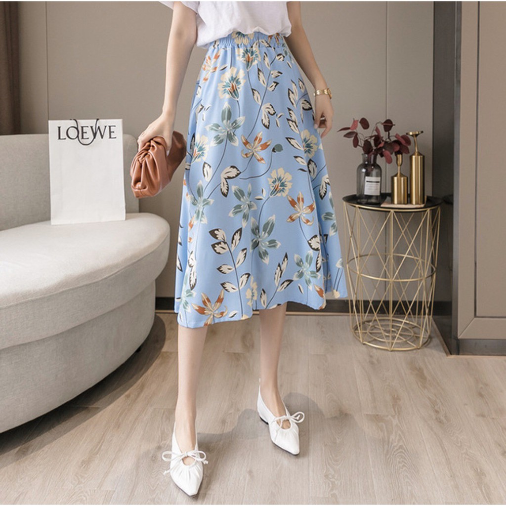 [Mã FAGREEN55 giảm tới 30K đơn 99K] Chân váy hoa đẹp dịu dàng | BigBuy360 - bigbuy360.vn