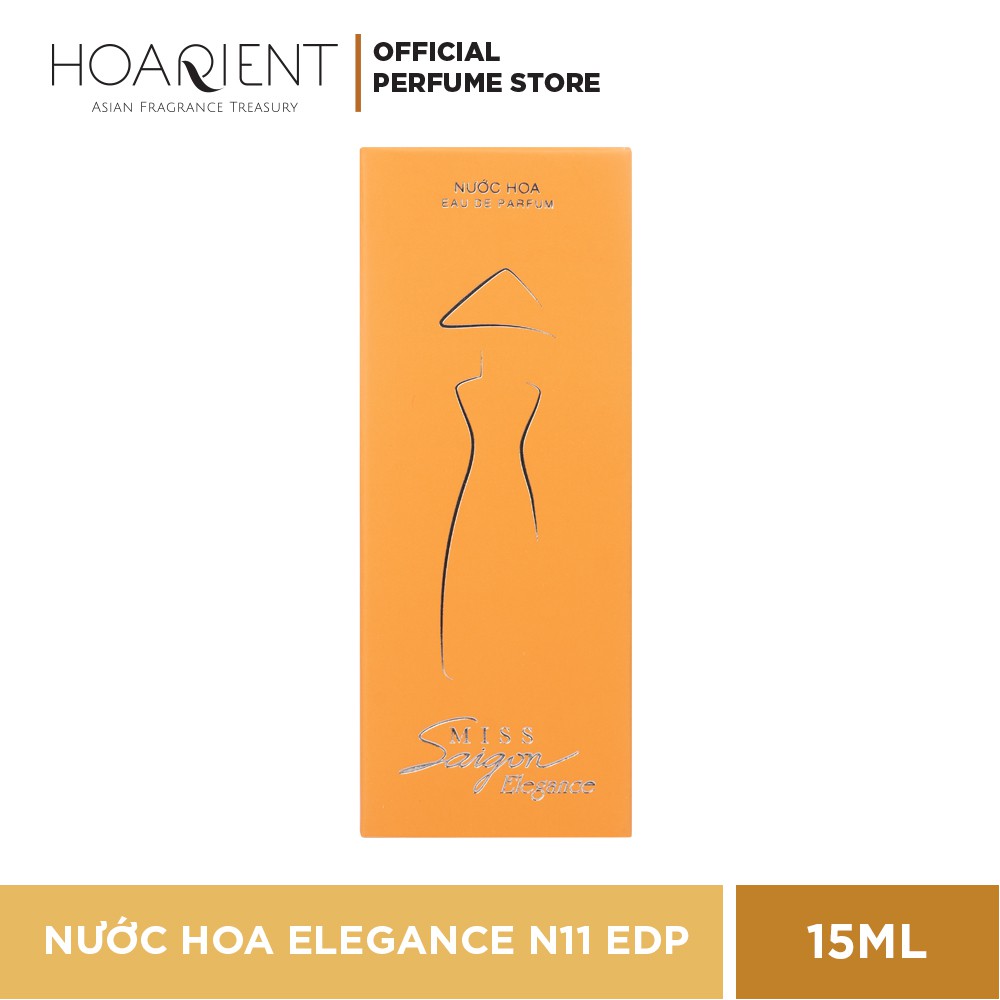 Nước Hoa nữ Miss Saigon Elegance EDP 15ml - HỘP MÀU CAM | Thế Giới Skin Care