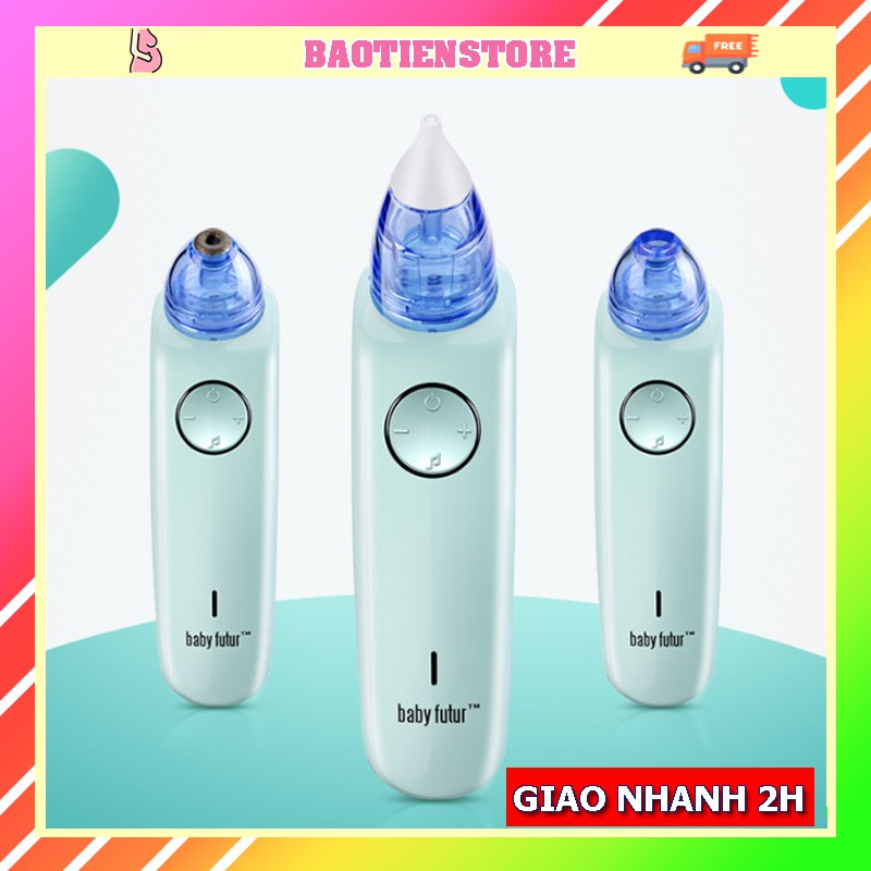 [HÀNG CÓ SẴN] MÁY HÚT MŨI CAO CẤP cho bé BABY FUTUR MHM02