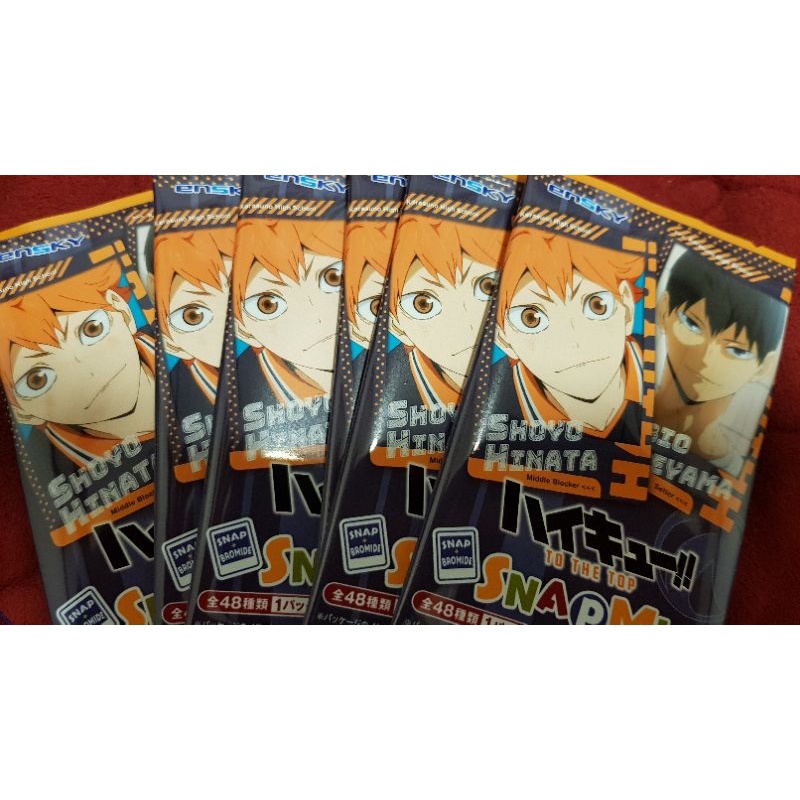 Thẻ snapmide các nhân vật trong Haikyuu