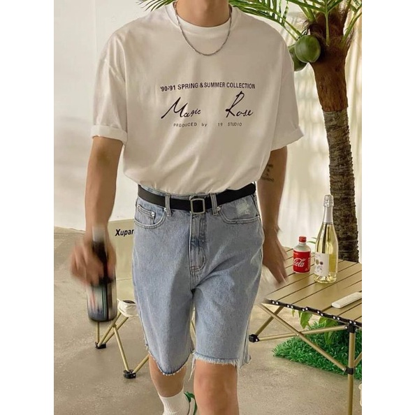 Áo thun tay lỡ form rộng unisex MSP85063 | BigBuy360 - bigbuy360.vn