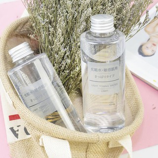 Nước Cân Bằng Da Muji Light Toning Water, HIGH MOISTURE, MOISTURE 200ml và 400ml