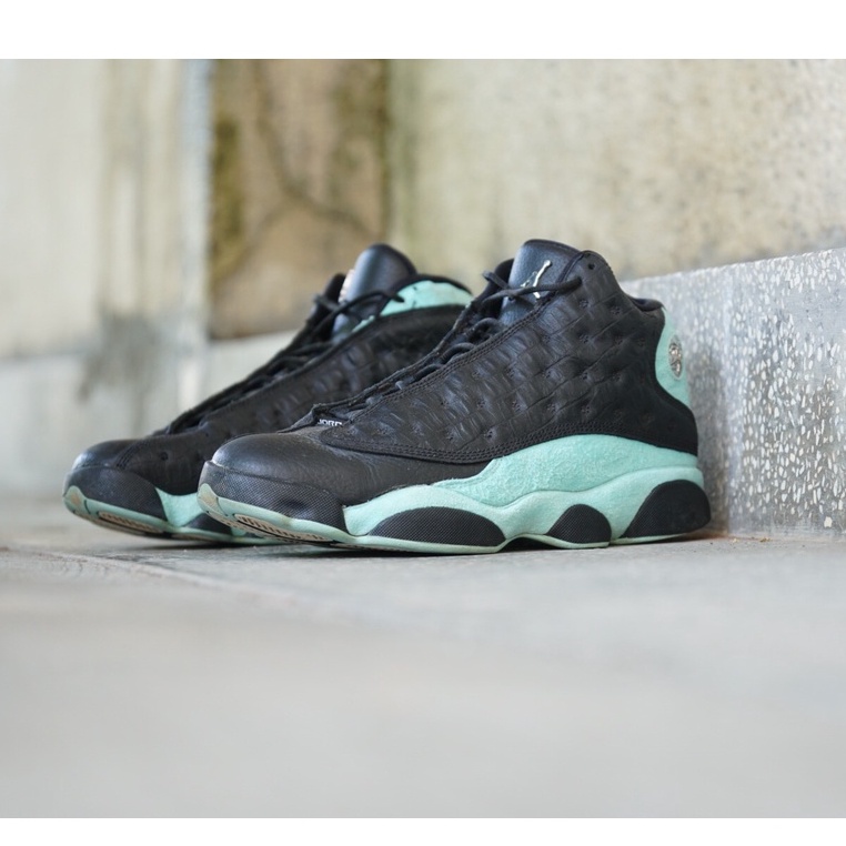 [2hand] Giày Thể Thao NIKE JORDAN 13 RETRO&quot; ISLAND GREEN &quot; 414571-030 GIÀY CŨ CHÍNH HÃNG