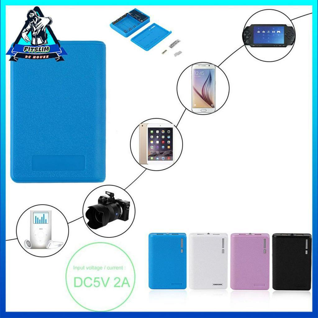 Hộp sạc dự phòng 10400MAH 4 pin 18650 nhỏ gọn ngoài trời