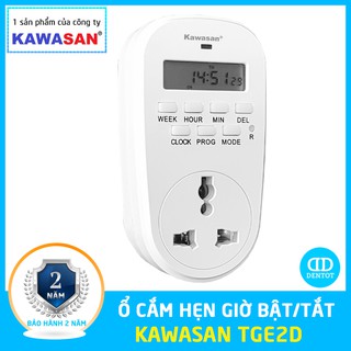 Ổ Cắm Hẹn Giờ Bật Tắt Thông Minh - Kawasan TGE2D
