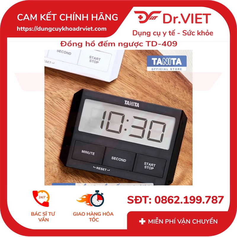 Đồng hồ đếm ngược TD-409 (tính toán thời gian nấu ăn, học tập, dùng trong salon tóc hay các cuộc thi ) Lucass- Dr Viet