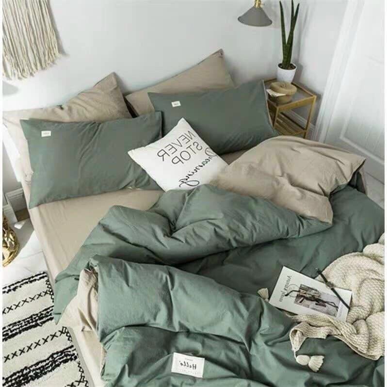 Bộ Chăn Ga Gối Cotton TiCi(TC) nhập khẩu