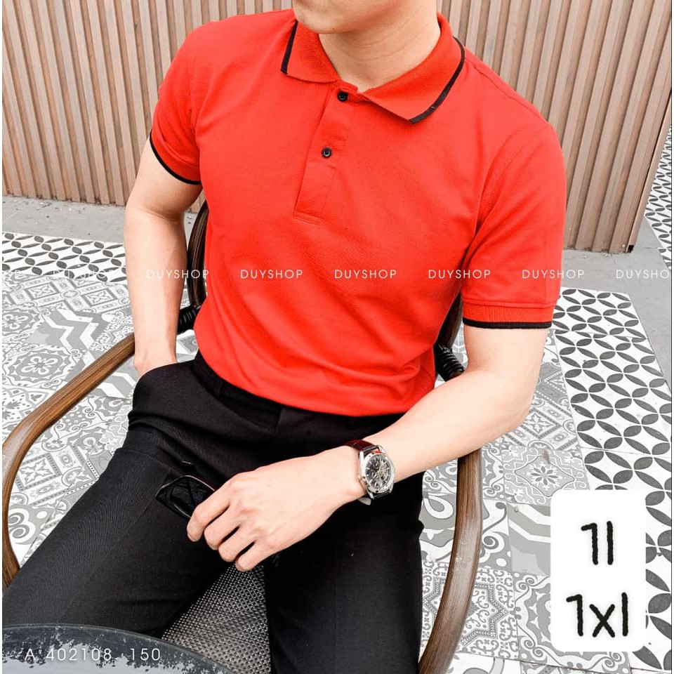 Áo phông nam nữ T-MAX có cổ , ngắn tay chất vải thun cotton | BigBuy360 - bigbuy360.vn