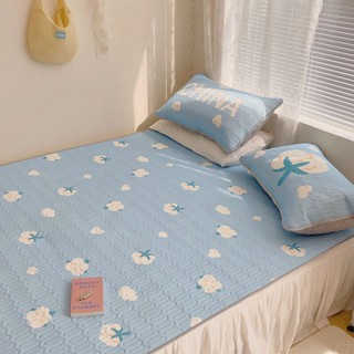 [FREESHIP] Chiếu điều hòa cao su non 5D mẫu cà chua xanh hàng cao cấp loại 1 mới nhất - Ngân Khánh bedding decor