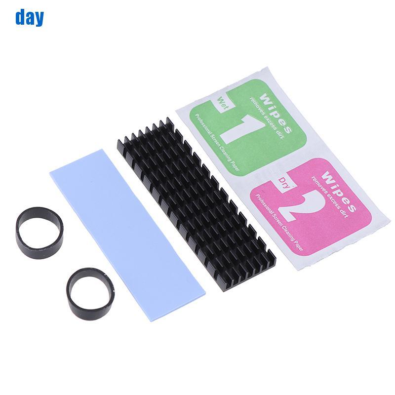 (Hàng Mới Về) 1 Set M.2 Ngff Nvme 2280 Pcie Ssd Làm Mát Kèm Miếng Tản Nhiệt | BigBuy360 - bigbuy360.vn