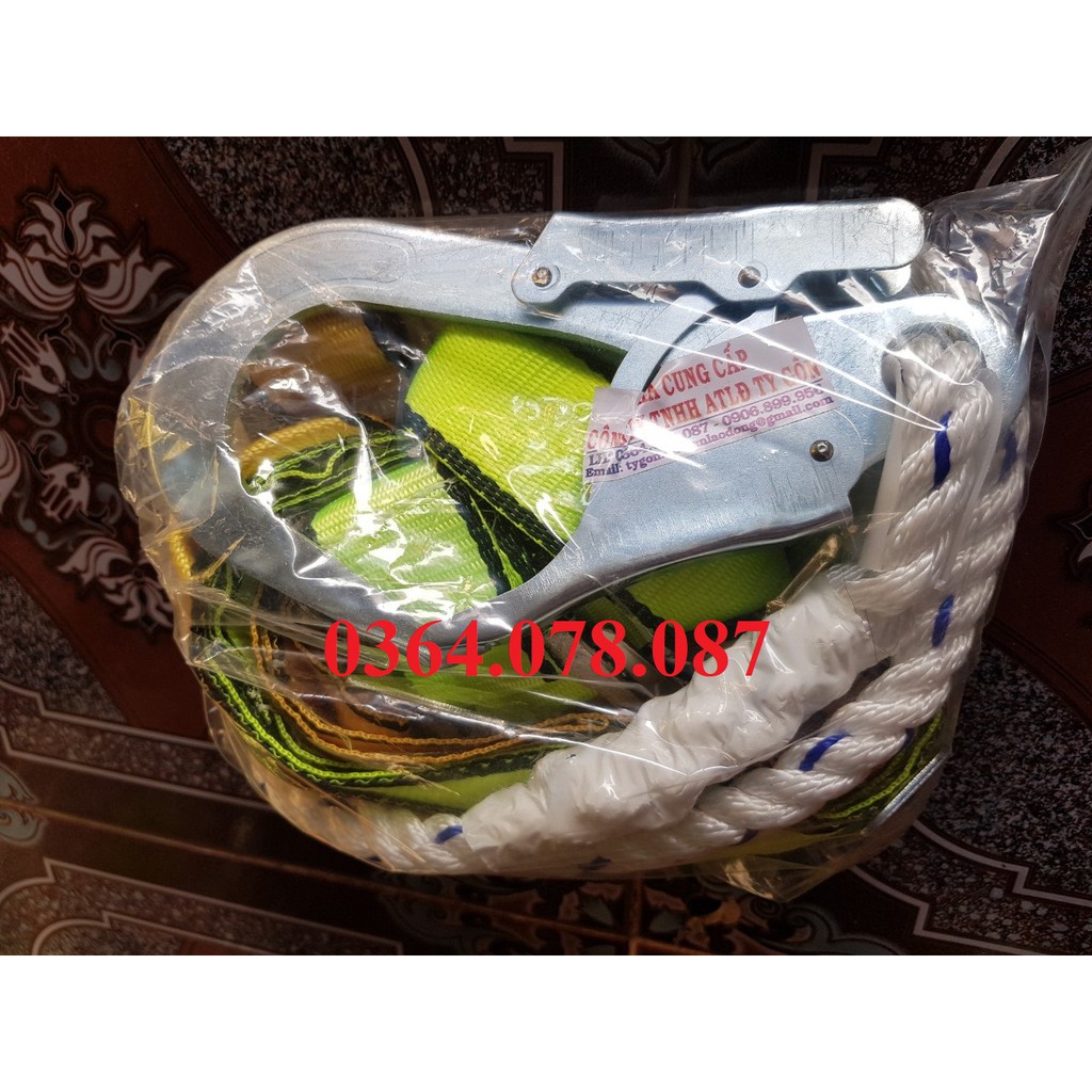 ĐAI AN TOÀN TOÀN THÂN 1 MÓC LỚN ( Móc + luôn thân)