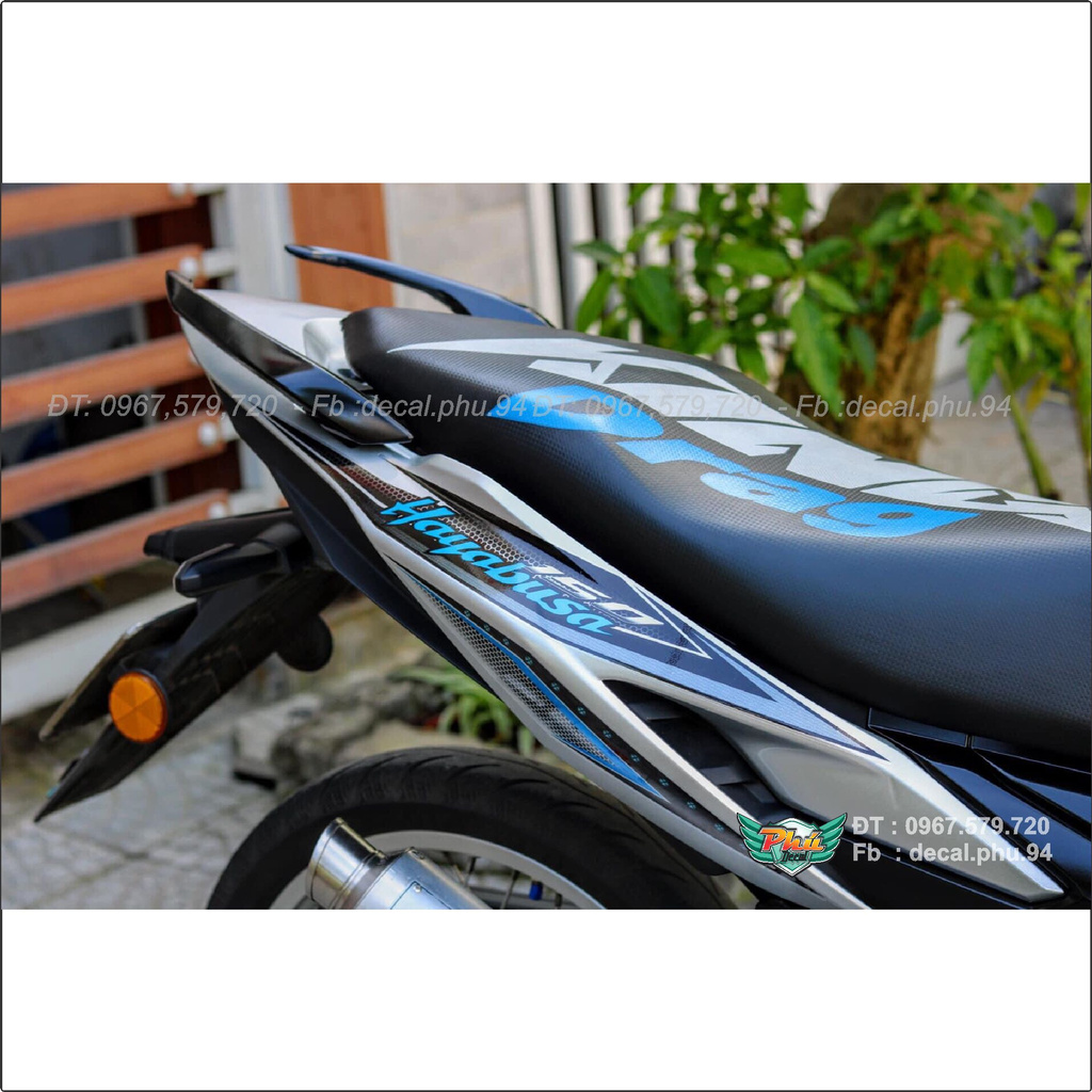 Tem Rời Winner X Bạc Hoạc Trắng Hayabusa (J)