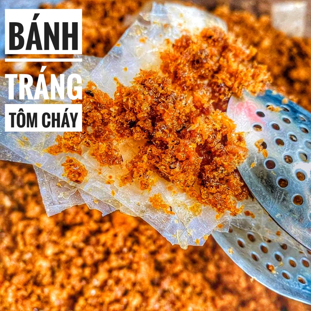 Bánh Tráng Tôm Cháy (100% tôm) Hộp 340gr - 360gr