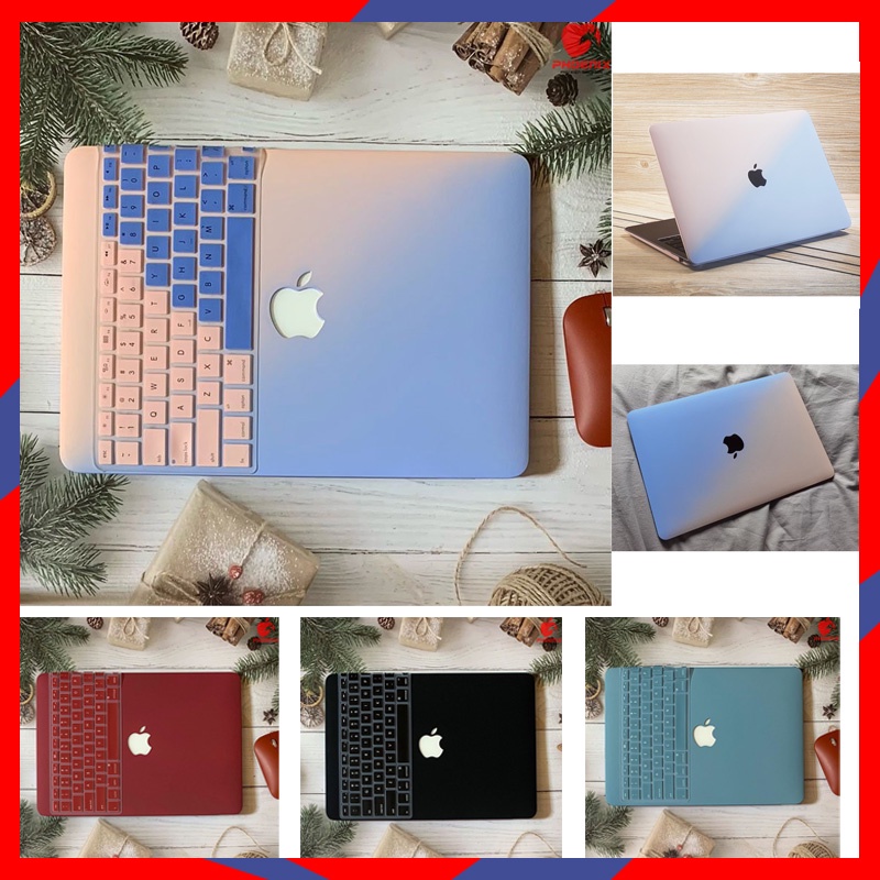 [Opening Sale] Combo 5in1 Ốp Macbook + Phủ Phím Cho Macbook Air,Pro M1 13" 2020-2021 (Có quà tặng)