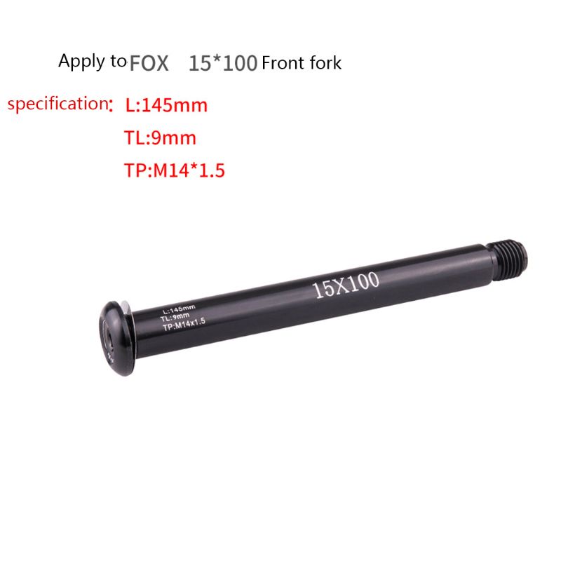 Trục Bánh Xe Đạp 12mm 15mm Chuyên Dụng Chất Lượng Cao