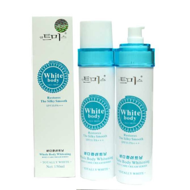 Kem dương da WHITE body