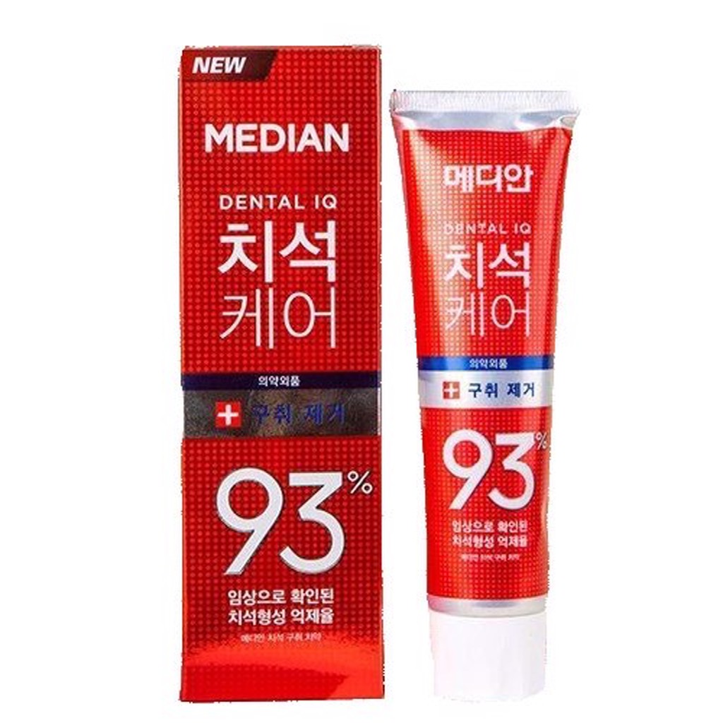 Kem Đánh Trắng Răng MEDIAN 93% Tooth-Paste 120gr Hàn Quốc