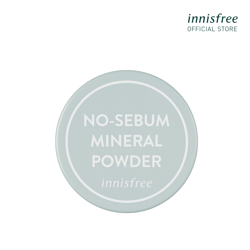 (Đổi điểm thành viên) Phấn phủ bột kiềm dầu innisfree No Sebum Mineral Powder 5g