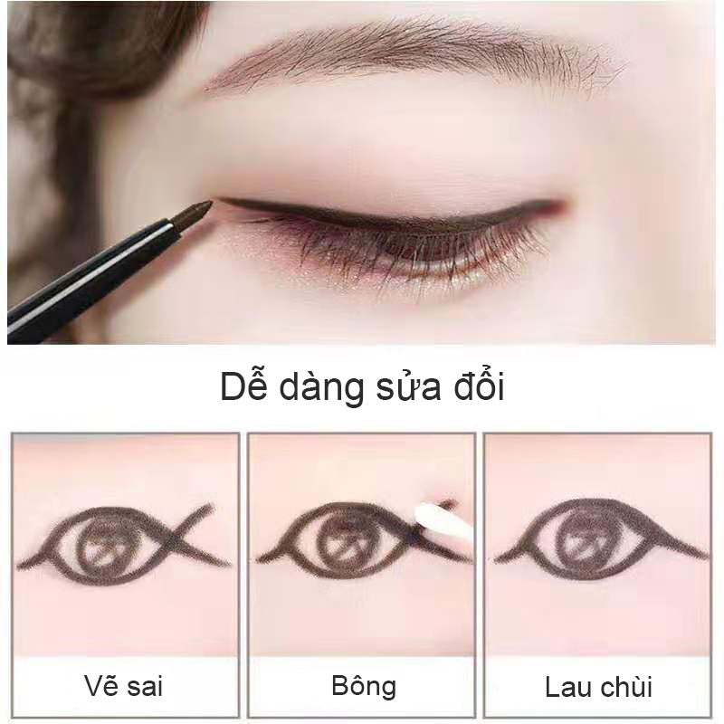 Bút Kẻ Mắt Dạng Gel Chống Thấm Nước Màu Đen Và Nâu | BigBuy360 - bigbuy360.vn