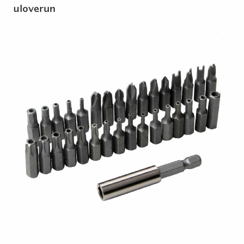 Uloverun Set 33 Đầu Tua Vít Lục Giác Chuyên Dụng Sửa Chữa Tiện Lợi