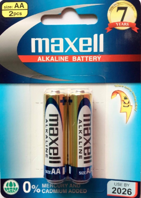 Pin 2A 3A Maxell Alkaline. Pin Tiểu Pin Đũa Chính Hãng