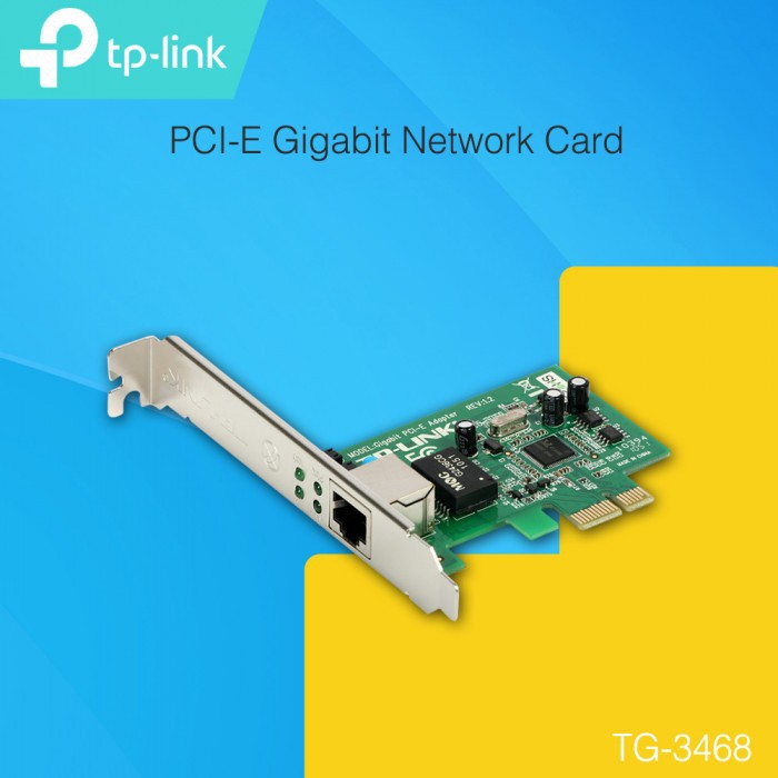 [Giảm 2% nhập "TAPHCLMC6" ] Card Mạng LAN Gigabit PCIe 32bit Express x 1 TP-link TG-3468 - Hàng Chính Hãng