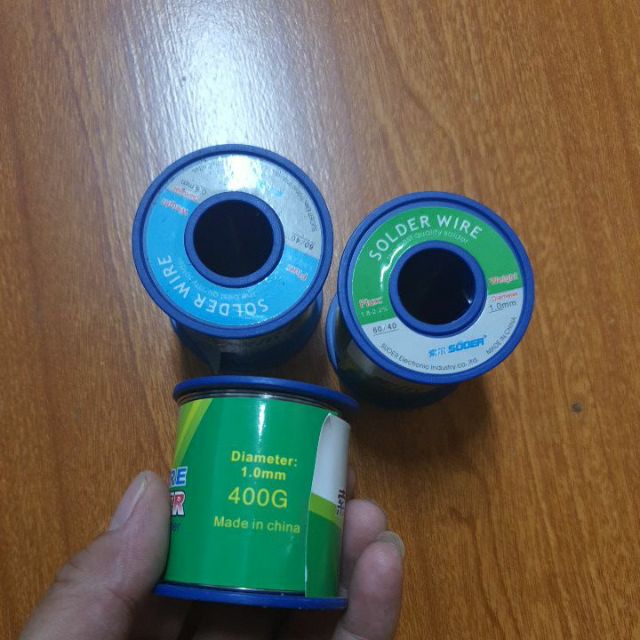 Thiếc hàn 400gram 1 cuộn Souer