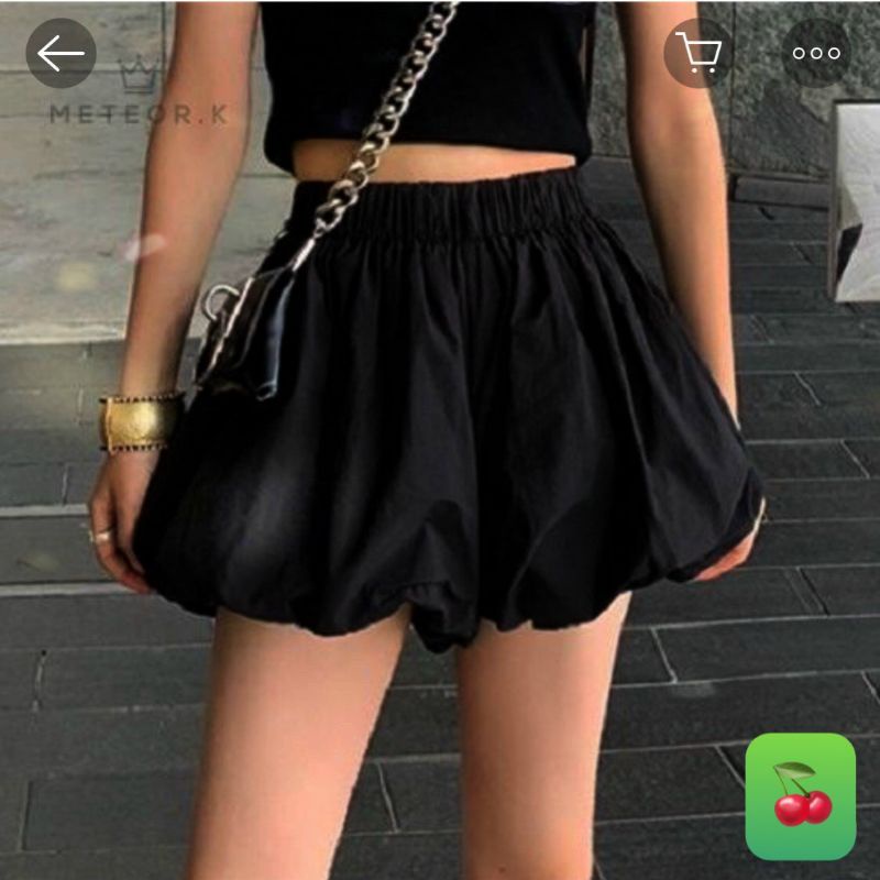 quần short bí lưng co dãn  hot trends siêu xinh(B.C)