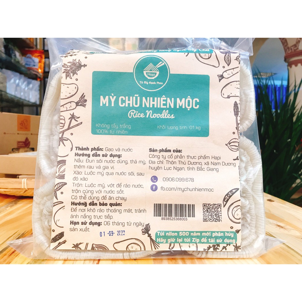 Mỳ chũ Nhiên Mộc (Bắc Giang) 1kg - Giai ngon an toàn cho cả gia đình