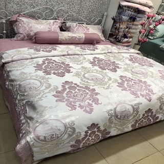 Chăn Ga Gấm drap mền 5 món sang trọng , hoàng gia