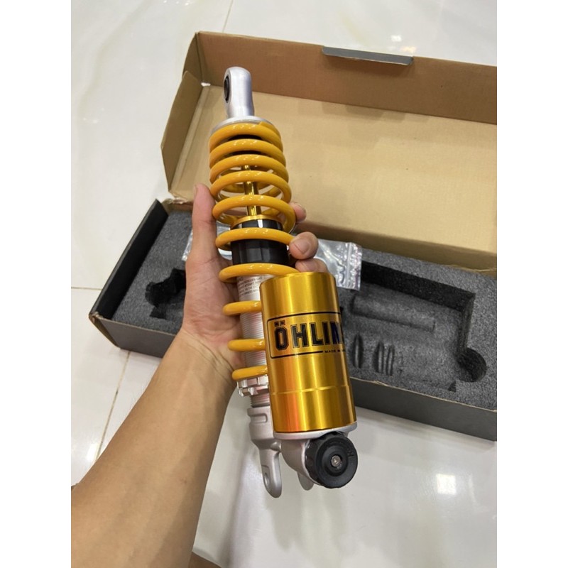 phuộc sau ohlins xe vario, luvias, click, sh mode, vision có bình dầu dưới