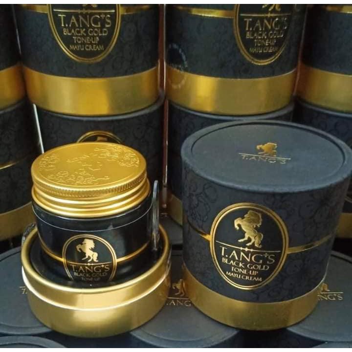 KEM NGỰA TRI NÁM T.ANG+S BLACK GOLD TONE-UP MAYU CREAM 100G CHÍNH HÃNG - 4827