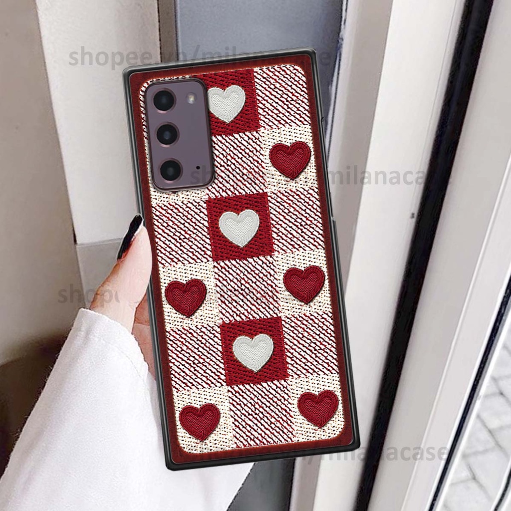 Ốp Samsung Note 20 hình trái tim be love tình yêu siêu đẹp, cá tính, thời trang