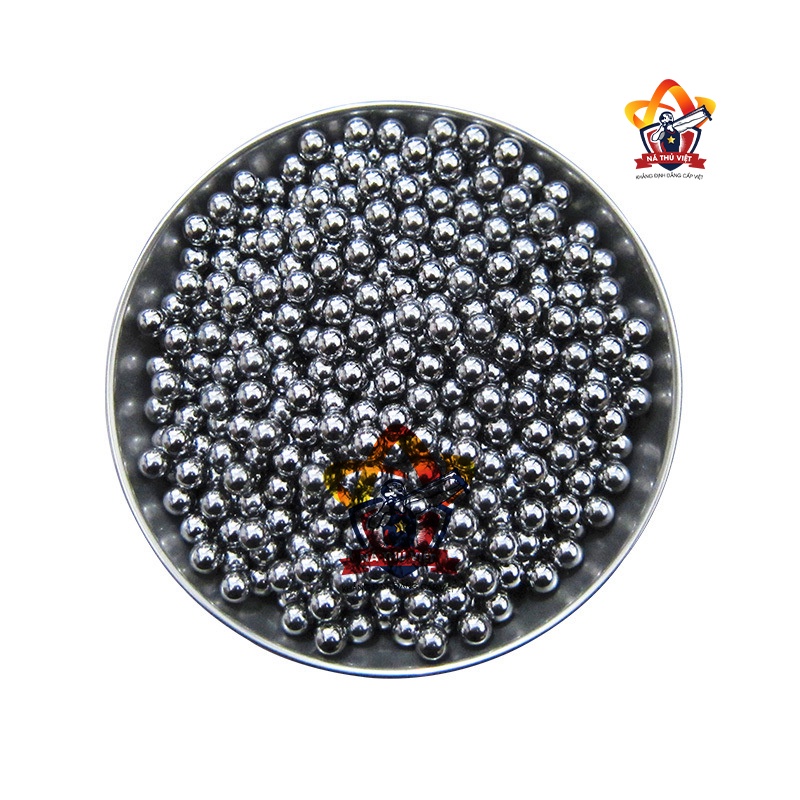 [ Ưu Đãi Khủng] 1kg Bi sắt hàng loại đẹp 6.35mm -7mm - 8mm