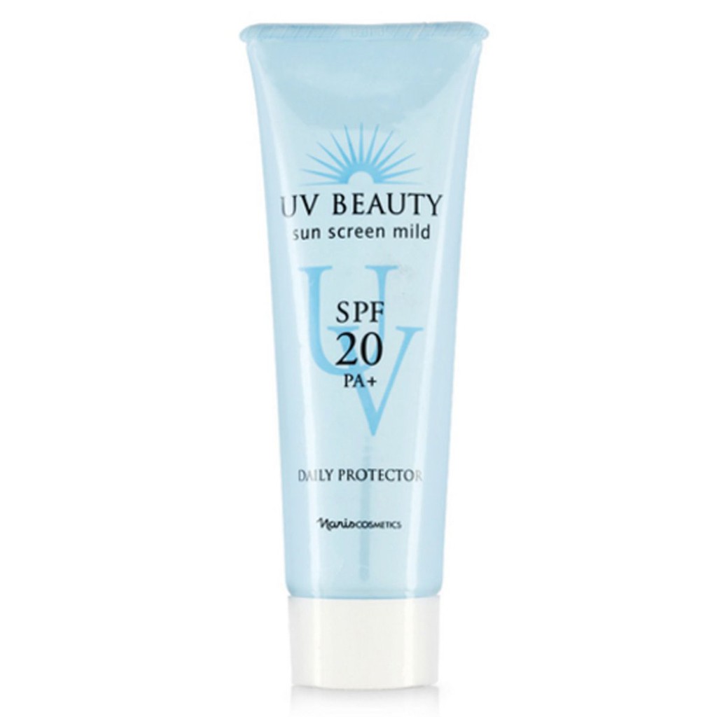 Sữa Chống Nắng Naris Cosmetic SPF20/PA+ 80g UV Beauty Sun Screen Mild Daily Protector SPF20/PA+