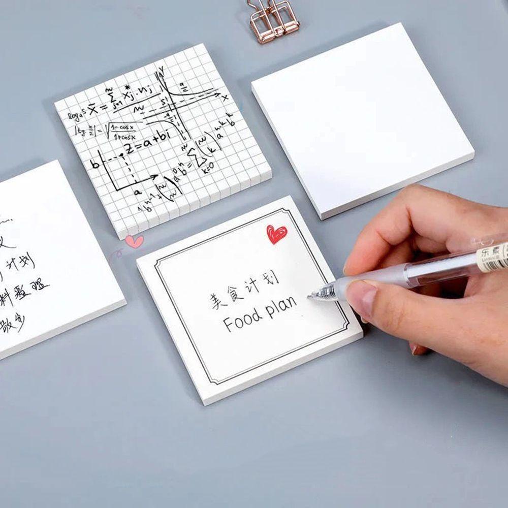 CHOOKEY Set 80 Tờ Giấy Ghi Chú Tự Dính Tiện Dụng