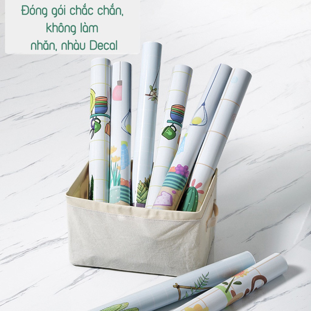 Giấy dán bếp cao cấp, giấy dán tường bếp, mặt bếp có sẵn keo, tự dán dễ dàng | BigBuy360 - bigbuy360.vn