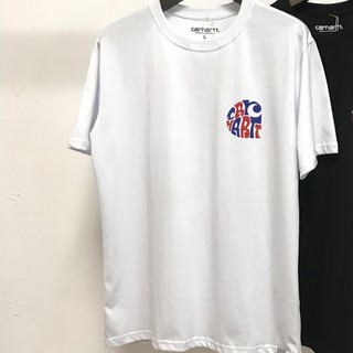 Áo thun Wip Carhartt Hart tay ngắn in họa tiết phong cách khói thời trang dành cho cả nam và nữ