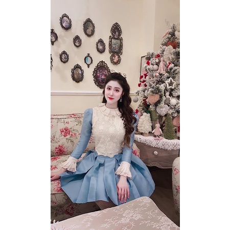 Pass chân váy made by Thuỳ Linh size M new 99%